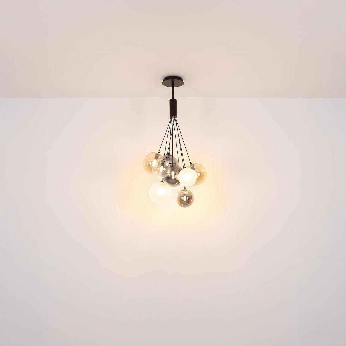 Lampadari & plafoniere: Pendelleuchte, Glas, Schwarz, 90 cm Höhe – Nuovo (secondo la descrizione) da Kreuzlingen venduto da Smart-Light 3