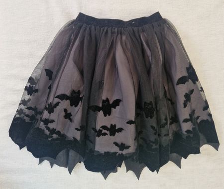 ​H&M Halloween Tüllrock – Fledermäuse – Gr. 98/104