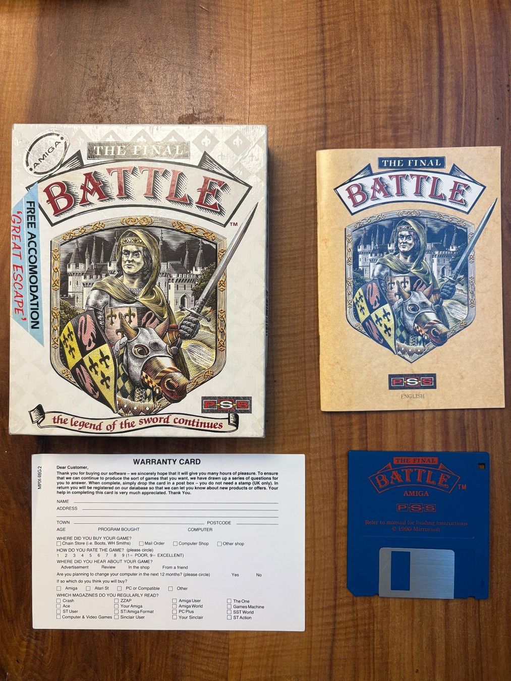 Giochi: Amiga Spiel: The Final Battle – Usato da Niederhasli venduto da Manuf0 2