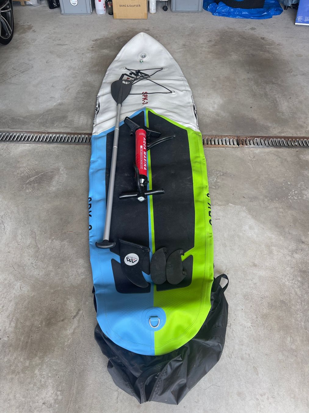Aqua Marina Tavole da surf e di nuoto: SUP Aqua Marina SPK-3 – Usato da Rain venduto da Stouni180 1