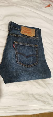 Jeans Levi's 501 W30 L34 blau gebraucht guter Zustand