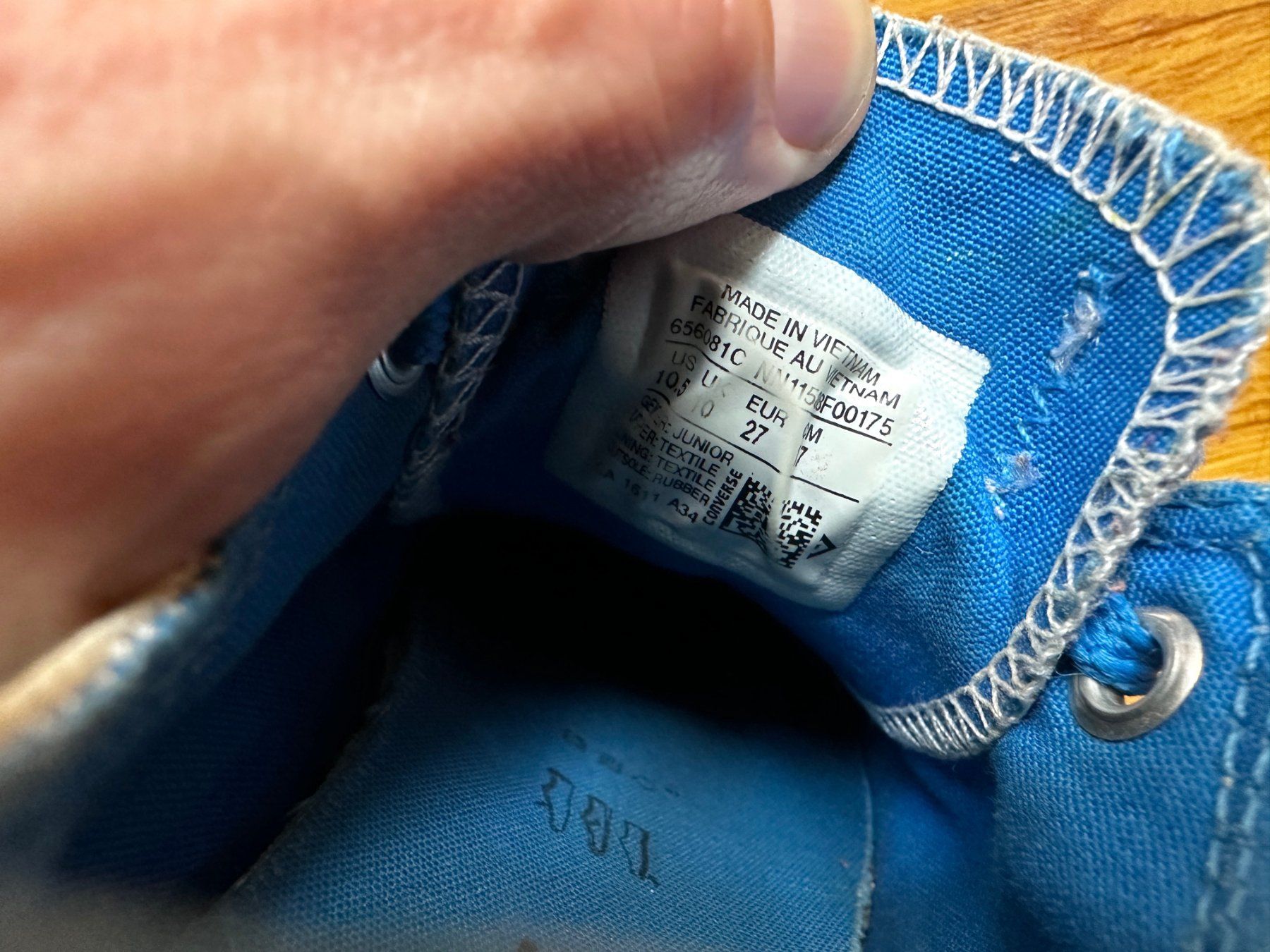 Converse Schuhe für Jungen: Converse Schuhe Sneakers Kinder Camo Gr.27 – Gebraucht aus Lausanne von brixton 6