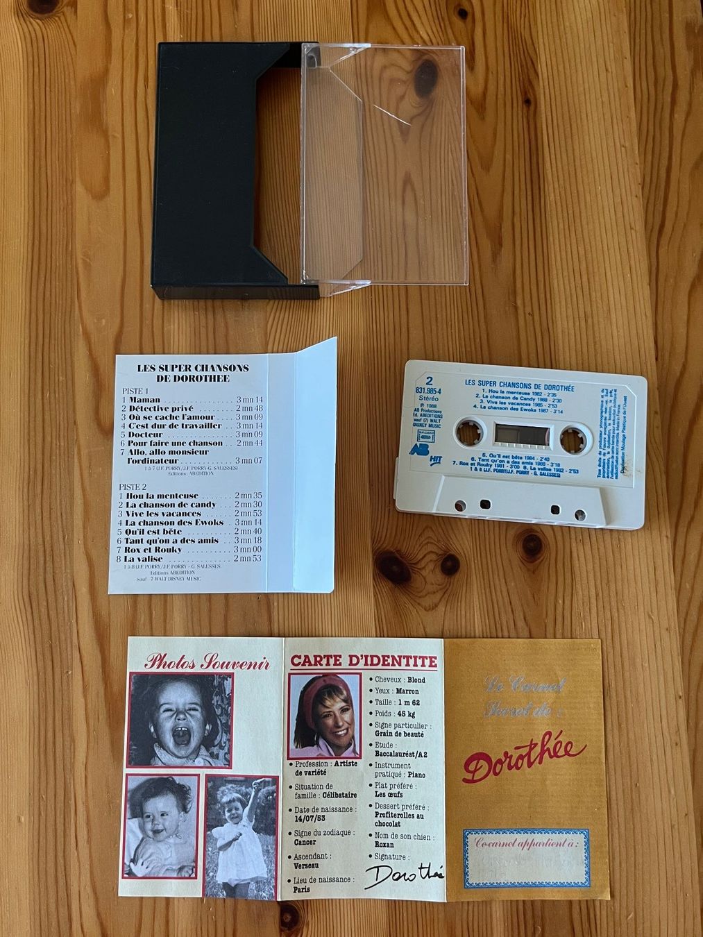 Musicassette: Les Super Chansons de Dorothée - 1988 – Usato da Zürich venduto da Gurkis 3