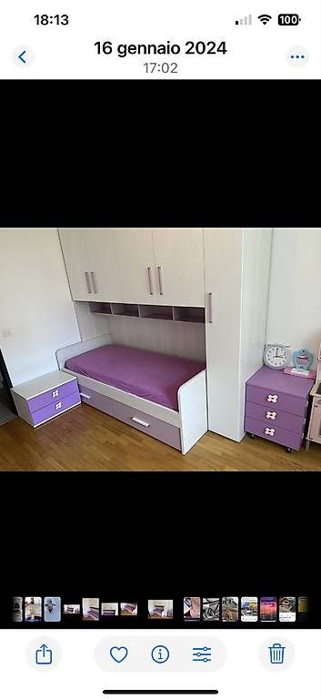 Armadi: Vendo Camera per bambina  – Usato da Figino venduto da Ferrari58 1
