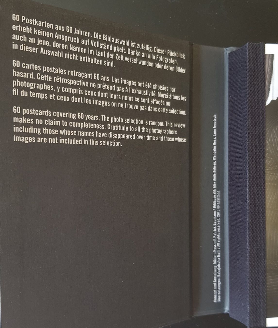 Cartoline postali: 60 Postkarten aus 60 Jahren Keystone – Usato da Merenschwand venduto da Brockinell 3