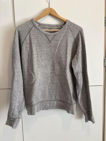 Pull Uniqlo gris chiné taille S