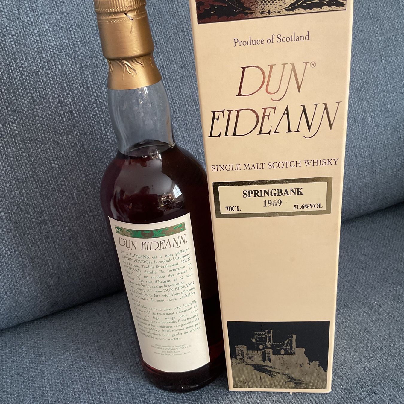 Springbank Bevande alcoliche: Springbank Single Malt Scotch Whisky, 1969 – Nuovo e nell'imballaggio originale da Icogne venduto da luna.16 2