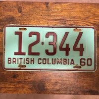 🇨🇦 1960 Vintage - British Columbia 12-344 - Kanada