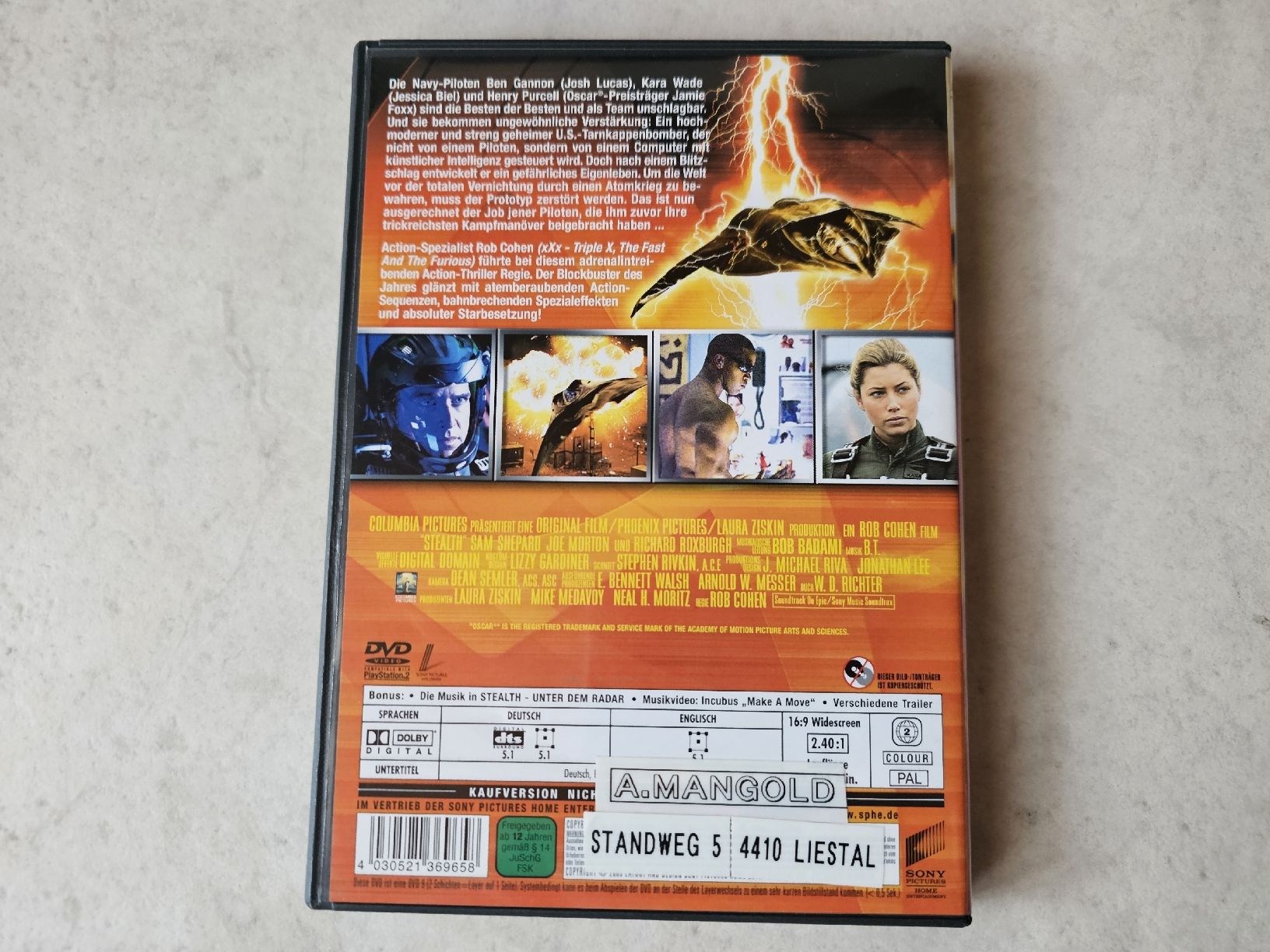 Tutti i DVDs: Stealth  -  Unter dem Radar – Usato da Schneisingen venduto da backstore24 1