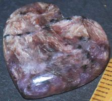 Cabochon L-1815 – Charoit Edelstein Herz 21x22mm