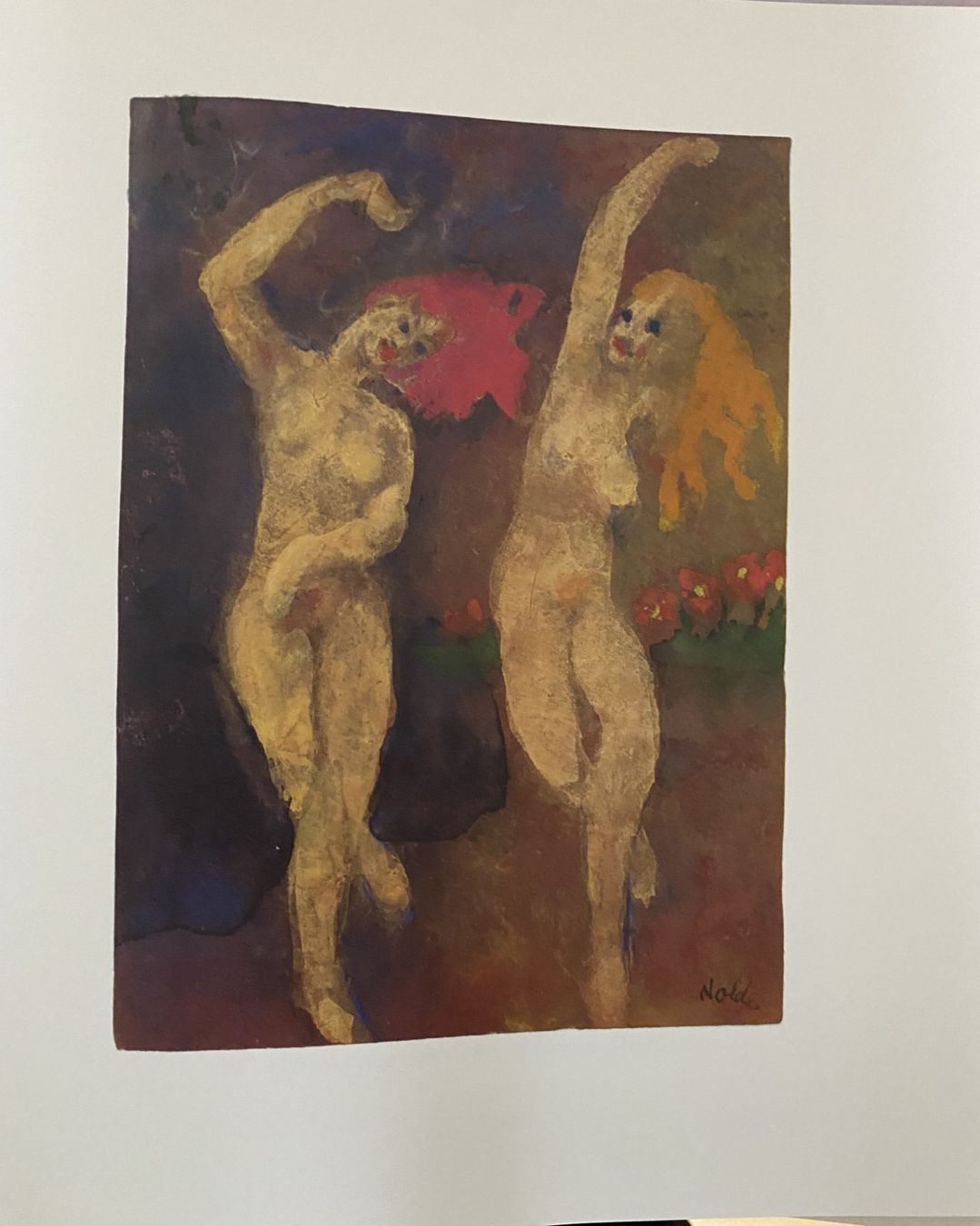 Libri: Emil Nolde, Ungemalte Bilder – Nuovo (secondo la descrizione) da Bern venduto da sebadani 3