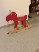 Schaukel-Elch aus Holz top Zustand