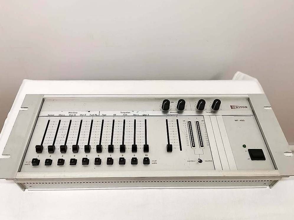 Console di mixaggio: UNITON MF-400 [ID 1136] – Usato da St. Gallen venduto da RR_SonicDesign