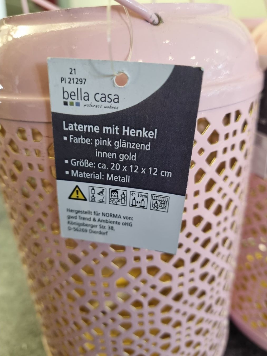 Lanterne: Laterne rosa neu – Nuovo (secondo la descrizione) da Oftringen venduto da Leleni 1