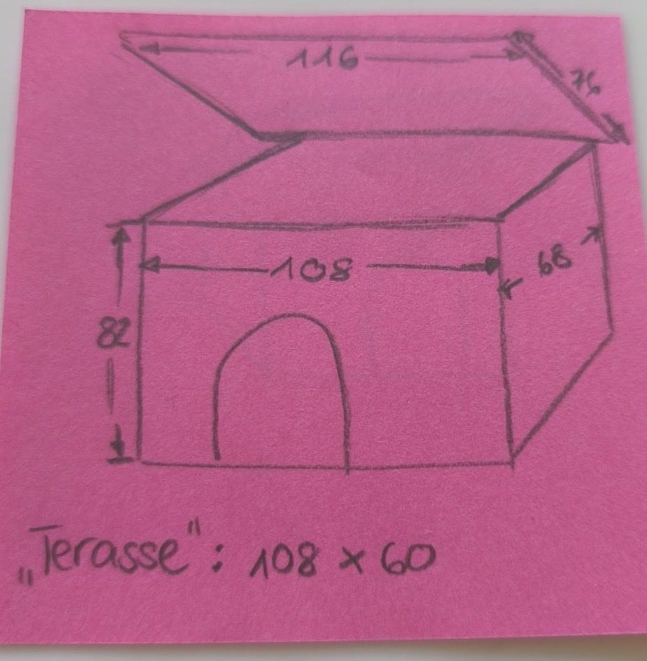 Liege- & Schlafplätze: Hundehütte mit Terrasse neuwertig – Gebraucht aus Grabs von MSalzgeber 2