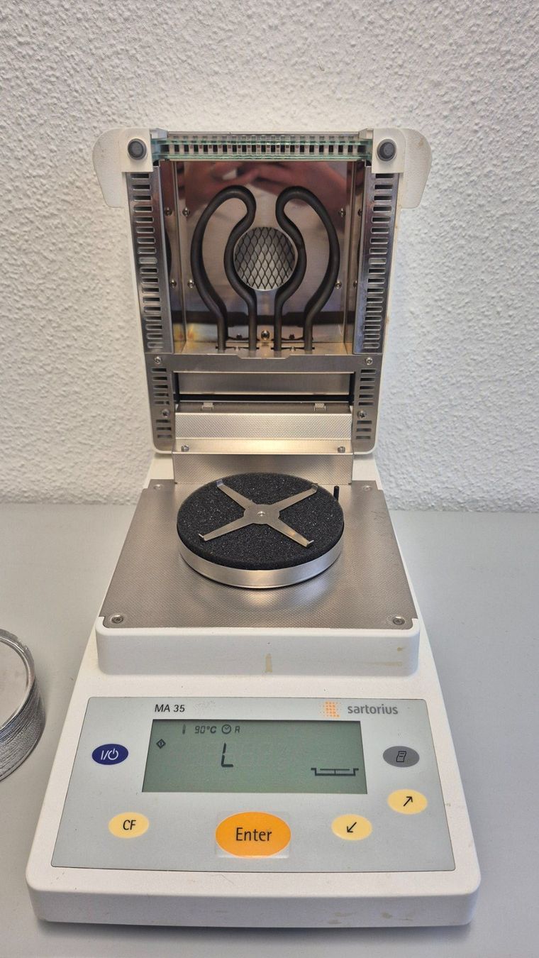 Misurare: Feuchtigkeitsmessgerät Sartorius MA 35 – Usato da Winterthur venduto da cbe_5ph7 3