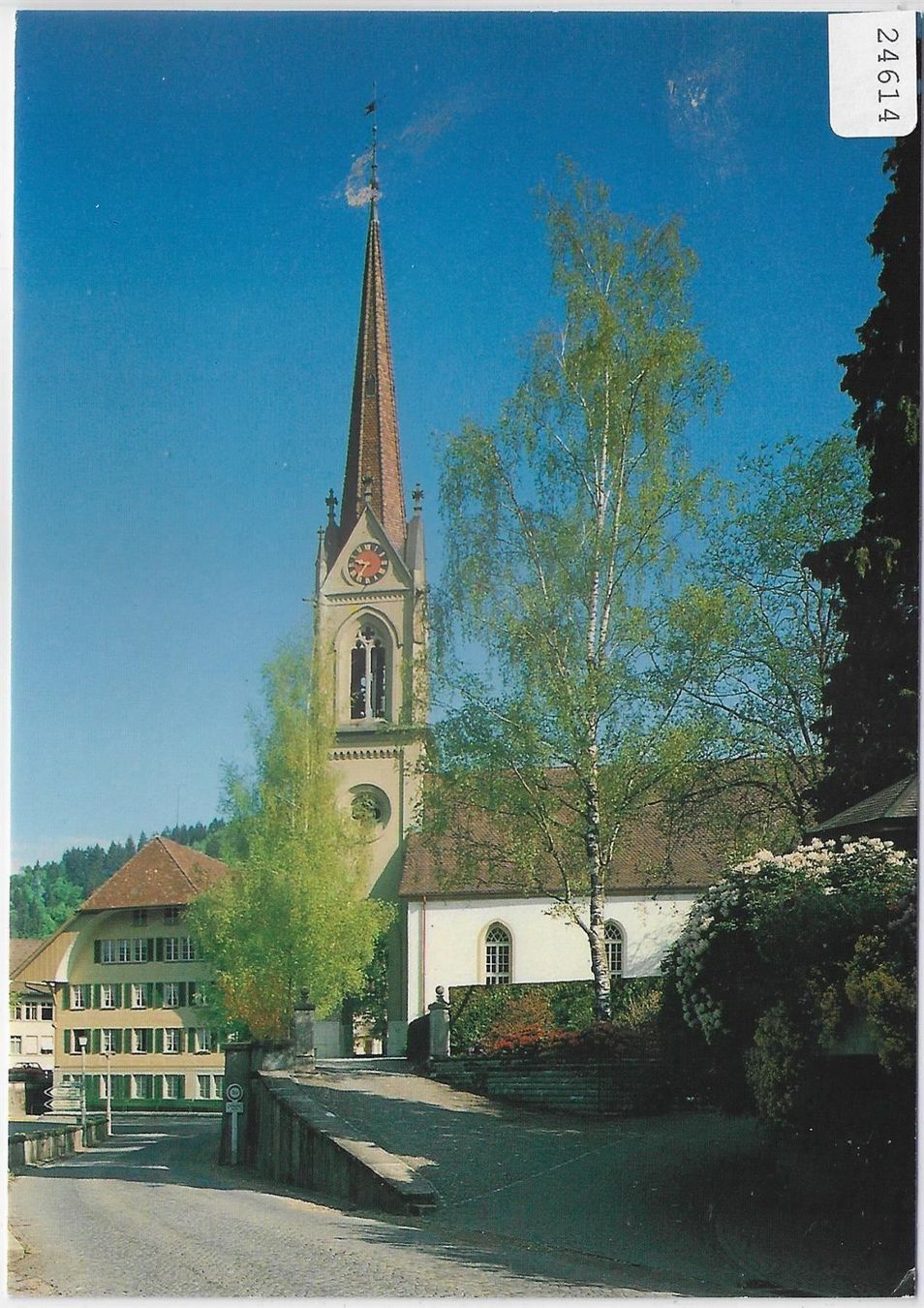 Modellbausätze & Standmodelle: Kirche Lützelflüh BE erbaut 1505 – Antik aus Ettingen von Kartenplanet