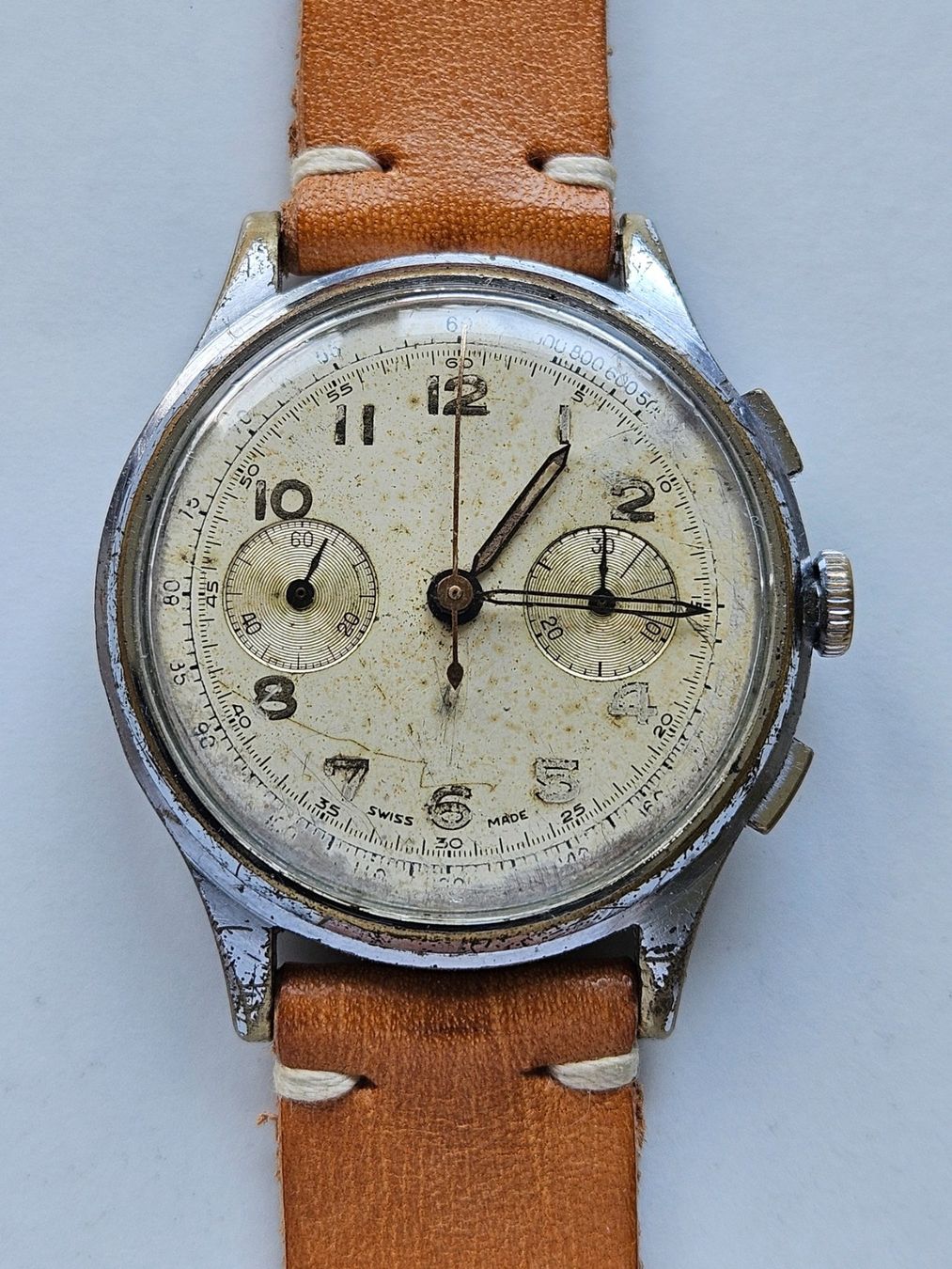 Orologi: 618 No Name Chronograph Jumbo Landeron 48 – Usato da Berikon venduto da mmm21