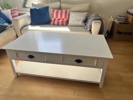 Couchtisch weiss mit Schubladen