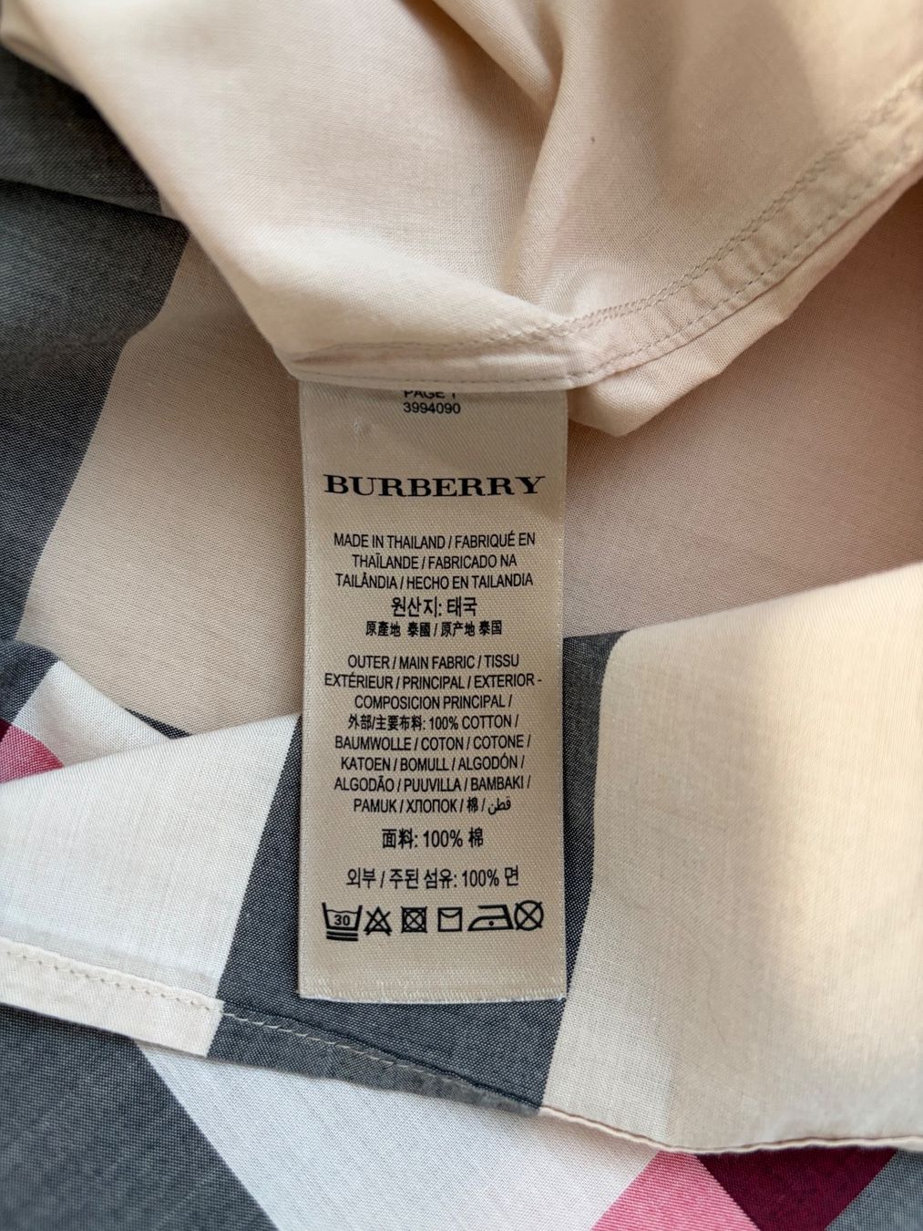 Burberry Camicette: Burberry Hemd Damen Gr. M (36) – Usato da Lachen SZ venduto da dar_hjg9 4