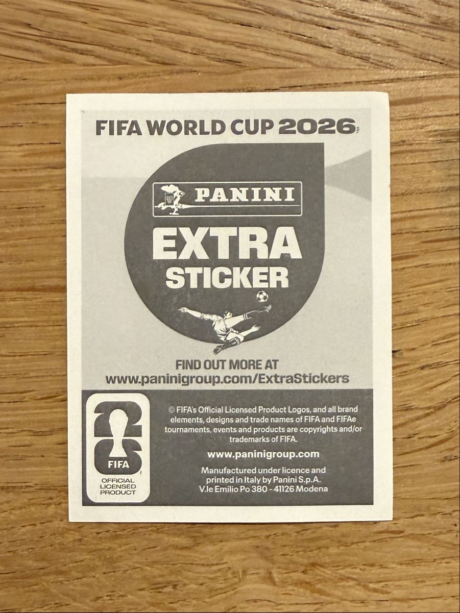 Panini Sammelbilder & Trading cards: Panini Extra Sticker Kylian Mbappé – Gebraucht aus Attikon von lupeter 1
