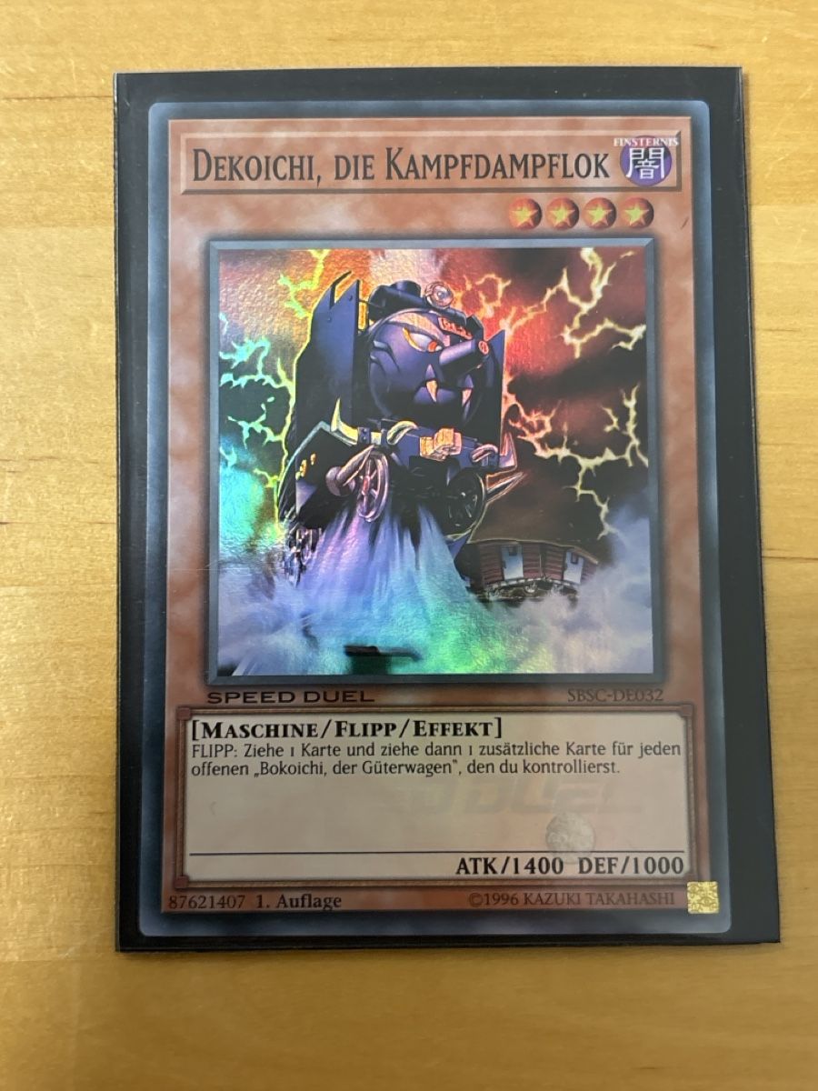 Yugioh Carte collezionabili: Yugioh Karte SBSC-DE032 1.ST – Usato da Speicherschwendi venduto da YugisKartenKammer