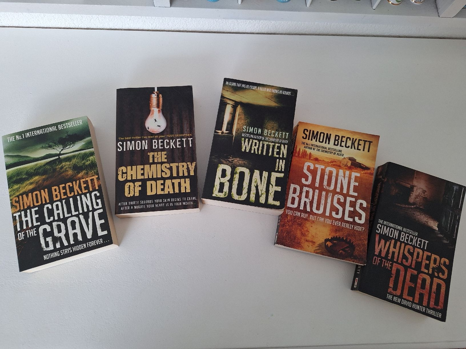 Libri: 5 Simon Beckett books ENGLISH – Usato da Aesch BL venduto da ChezToKa