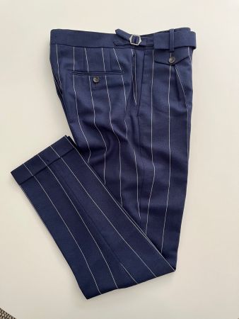 Suitsupply "Brentwood" Hose – Gr. 42 (ca. XS) – 100% Wolle