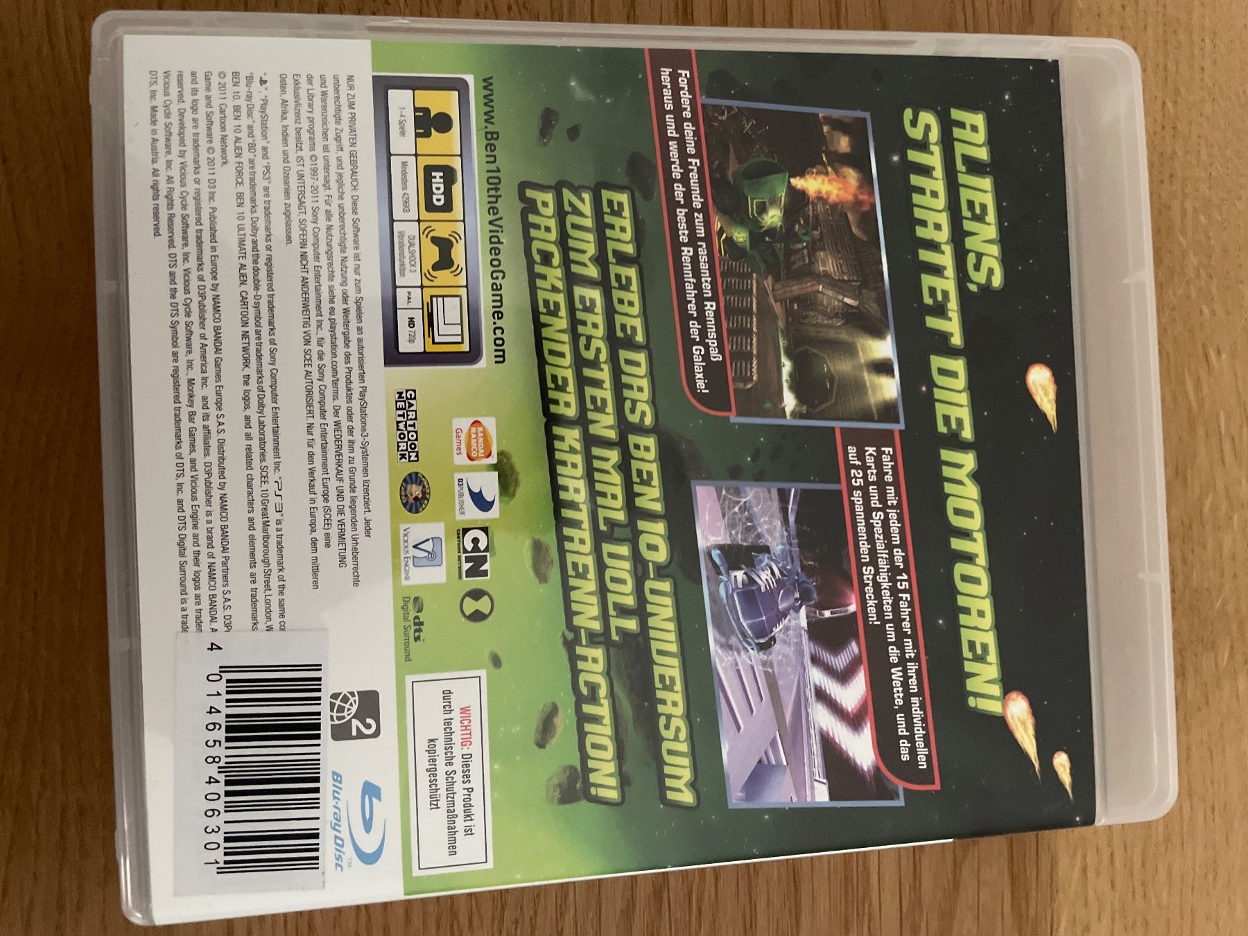 Jeux: Ben 10 Galactic Racing Ps3 – D'occasion à Hagendorn par masterchieff 1
