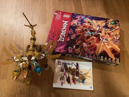 Lego Ninjago 71774 Lloyds Ultragolddrache komplett