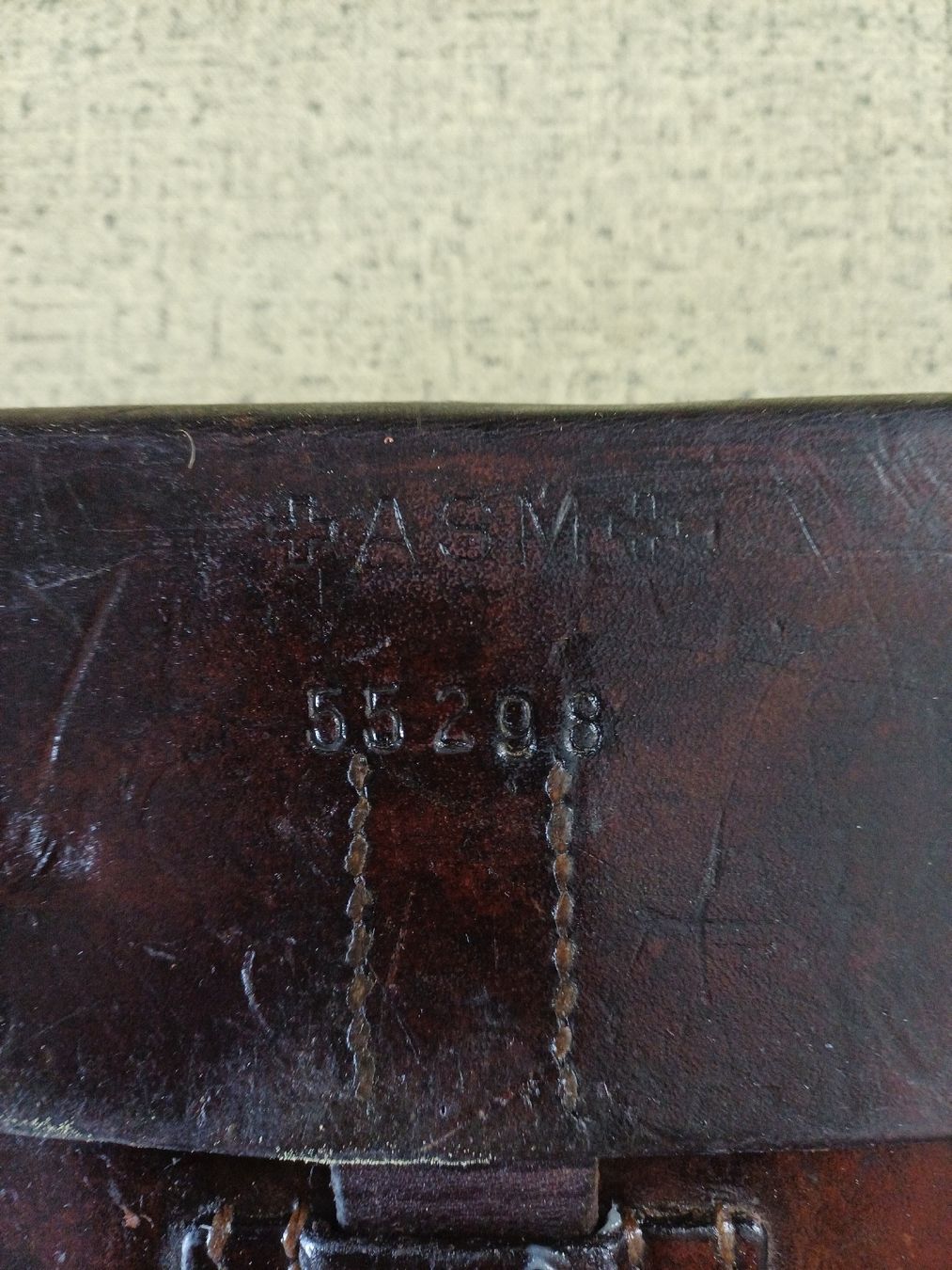 Schweizer Armee Taschen: Vintage Ledertasche, Sanitätstasche, Schweizer Armee – Gebraucht aus Ebersecken von Napf08 2