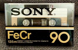 💥SONY"FeCr90"💥rares cassettes collectors...