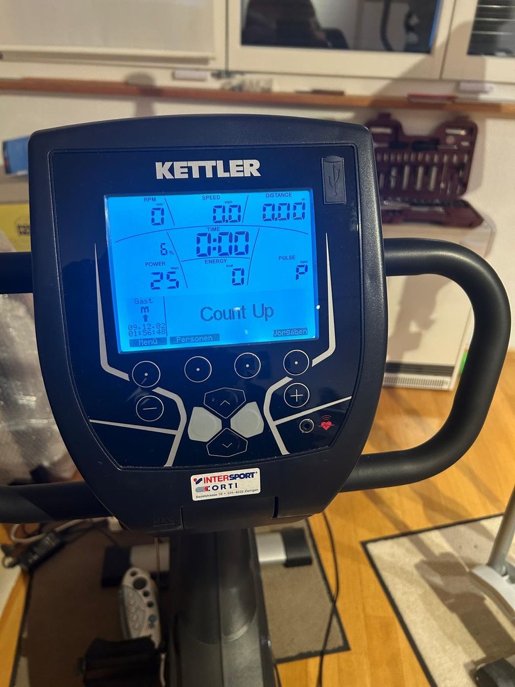 Kettler Hometrainer: Hometrainer / Velo / Fitnedd – Gebraucht aus Laufen von FredyR01 5