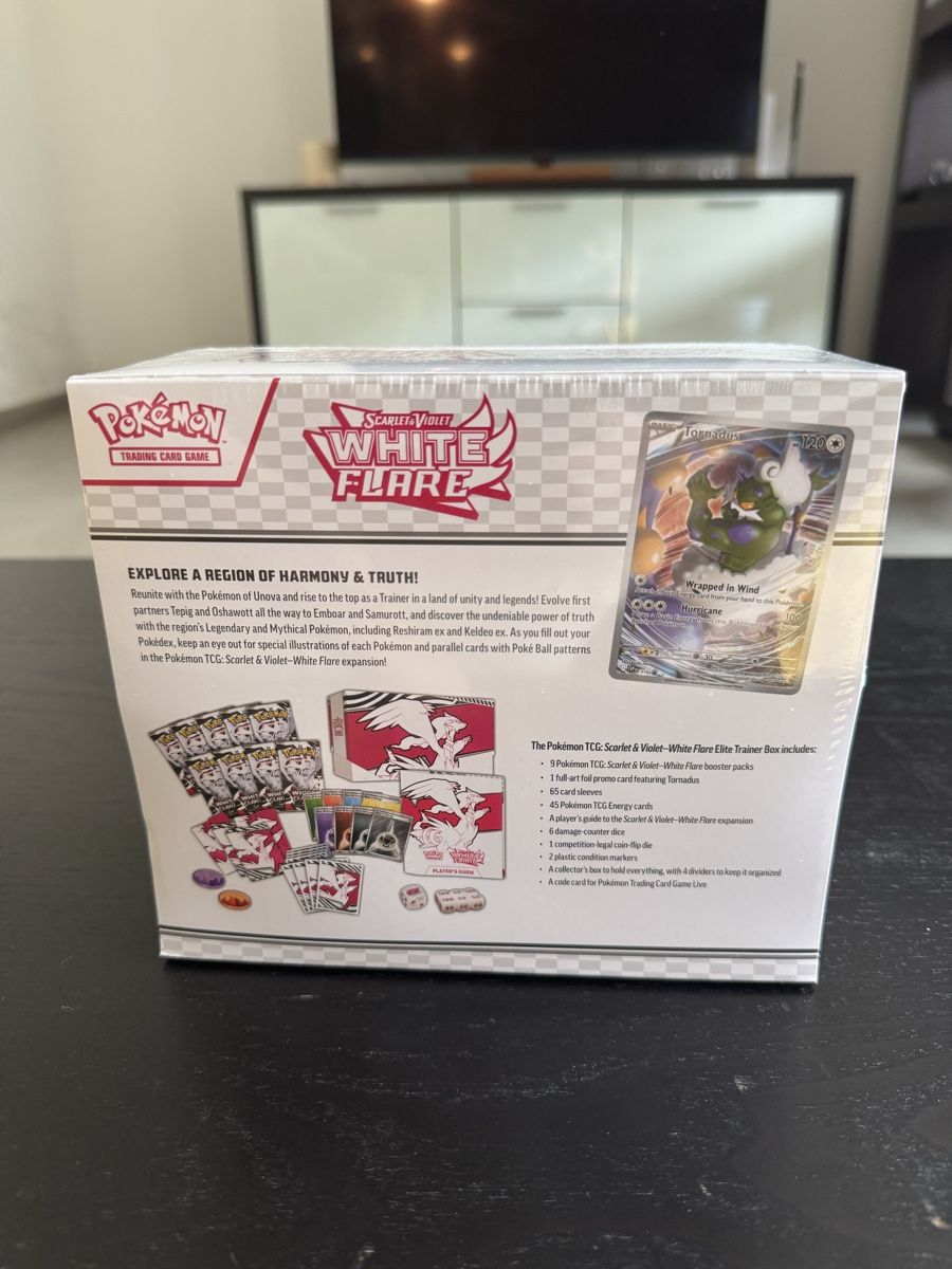 Pokémon Carte collezionabili: White Flare - Pokemon ETB -  Elite Trainer Box - Sealed - EN – Nuovo e nell'imballaggio originale da Bellinzona venduto da TheCarden 3