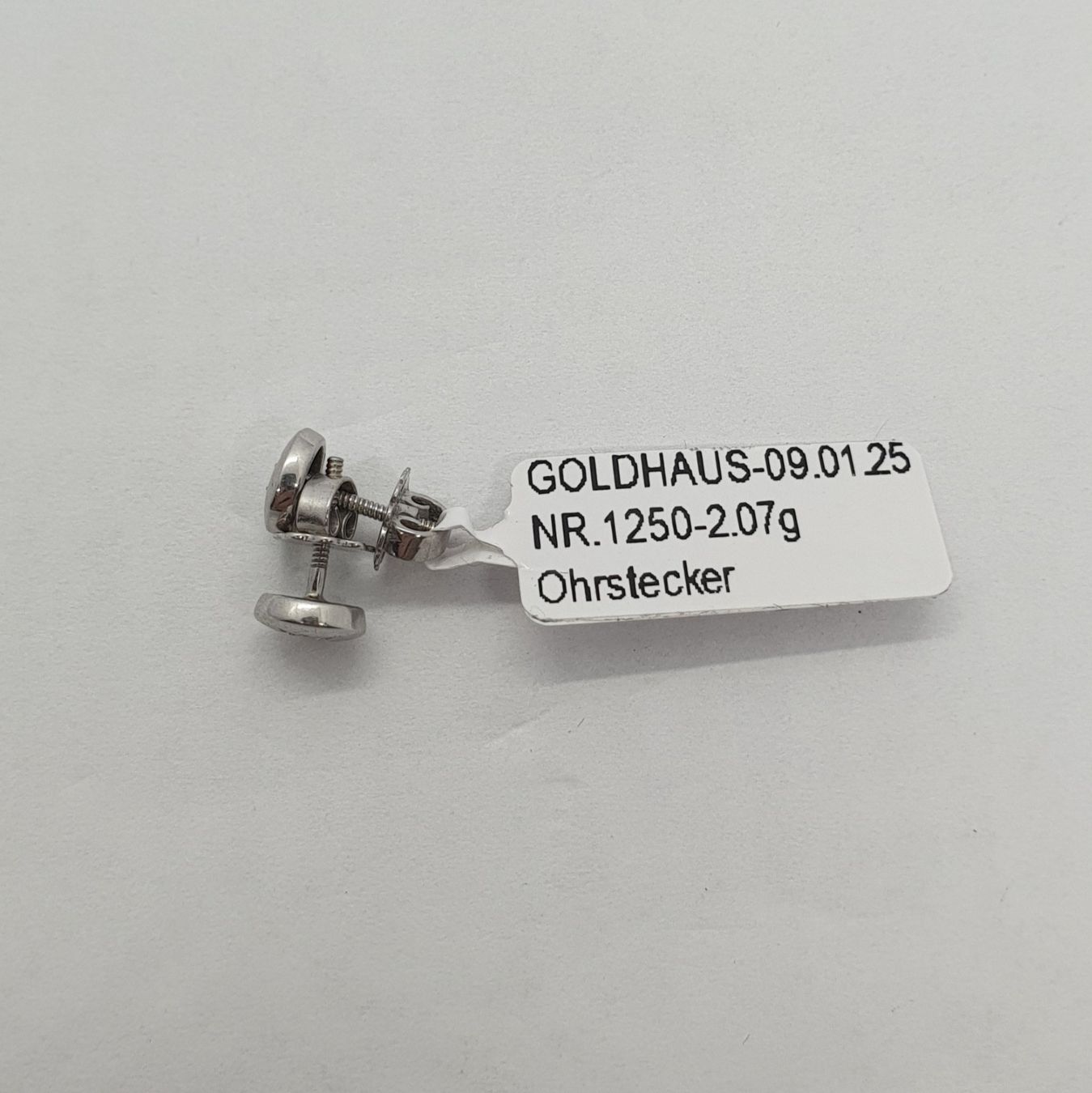 Orecchini pendenti & Orecchini a lobo: Echt 18K Gold - Diamant Ohrstecker – Usato da Luzern venduto da Luzern-Goldhaus 3