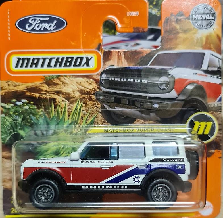 Voitures modèles: Matchbox Superchase Corvette und Bronco – D'occasion à Wetzikon ZH par 71mustimen 1