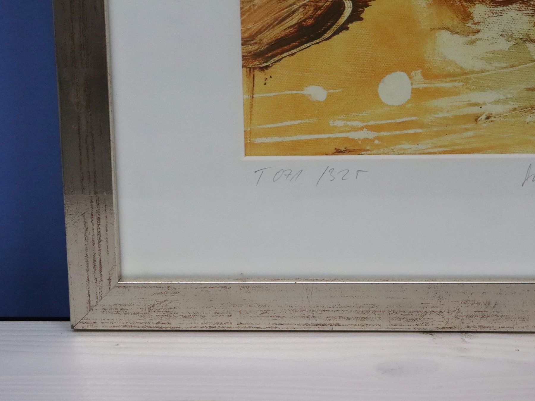 Grafica & Litografie: Katharina Riedel (1940), Kunstdruck "Sturm", handsigniert – Usato da Zug venduto da Kunst-Fundgrube 7