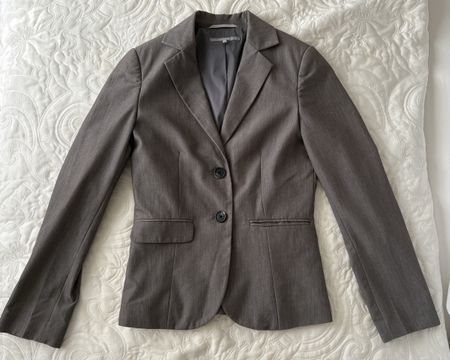 grauer Blazer von InWear Essentials, Gr. 32