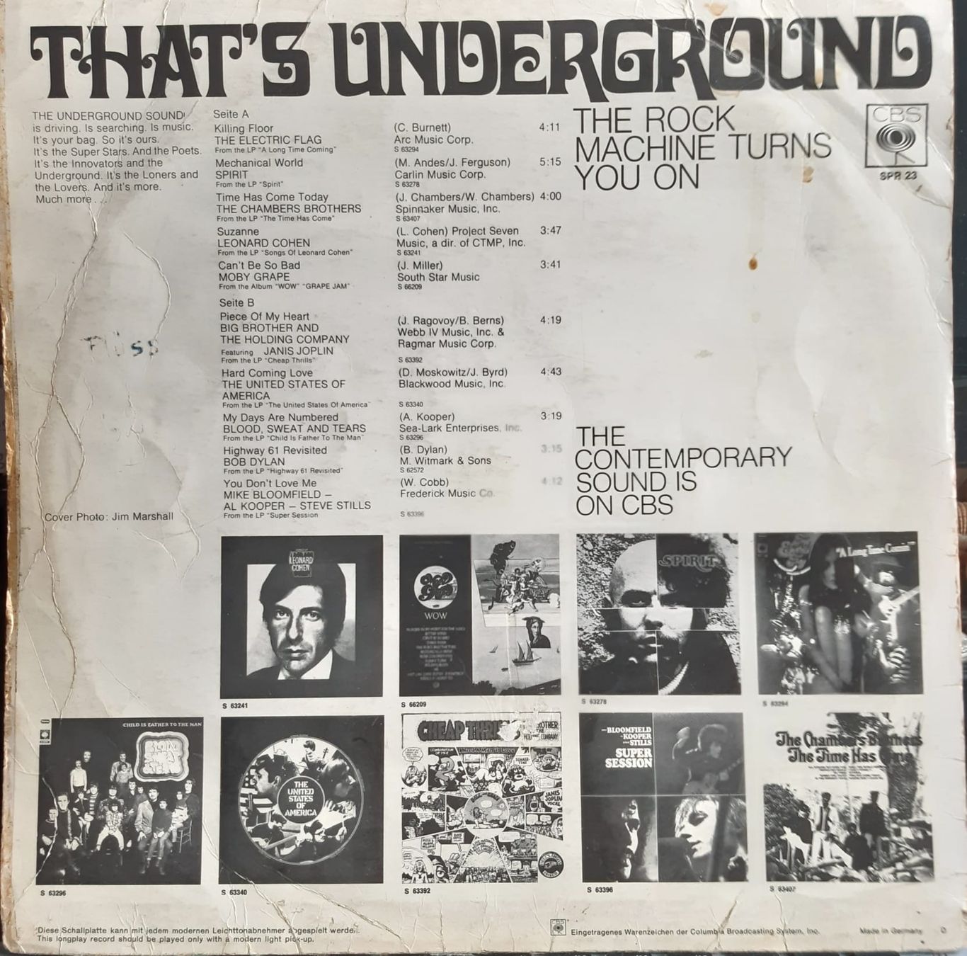 Dischi in vinile: THAT'S UNDERGROUND Diverse Musiker – Usato da Frick venduto da kyb_yq8h 3
