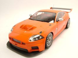 JAGUAR XKR GT3 ORANGE 2008 1:18 MINICHAMPS
