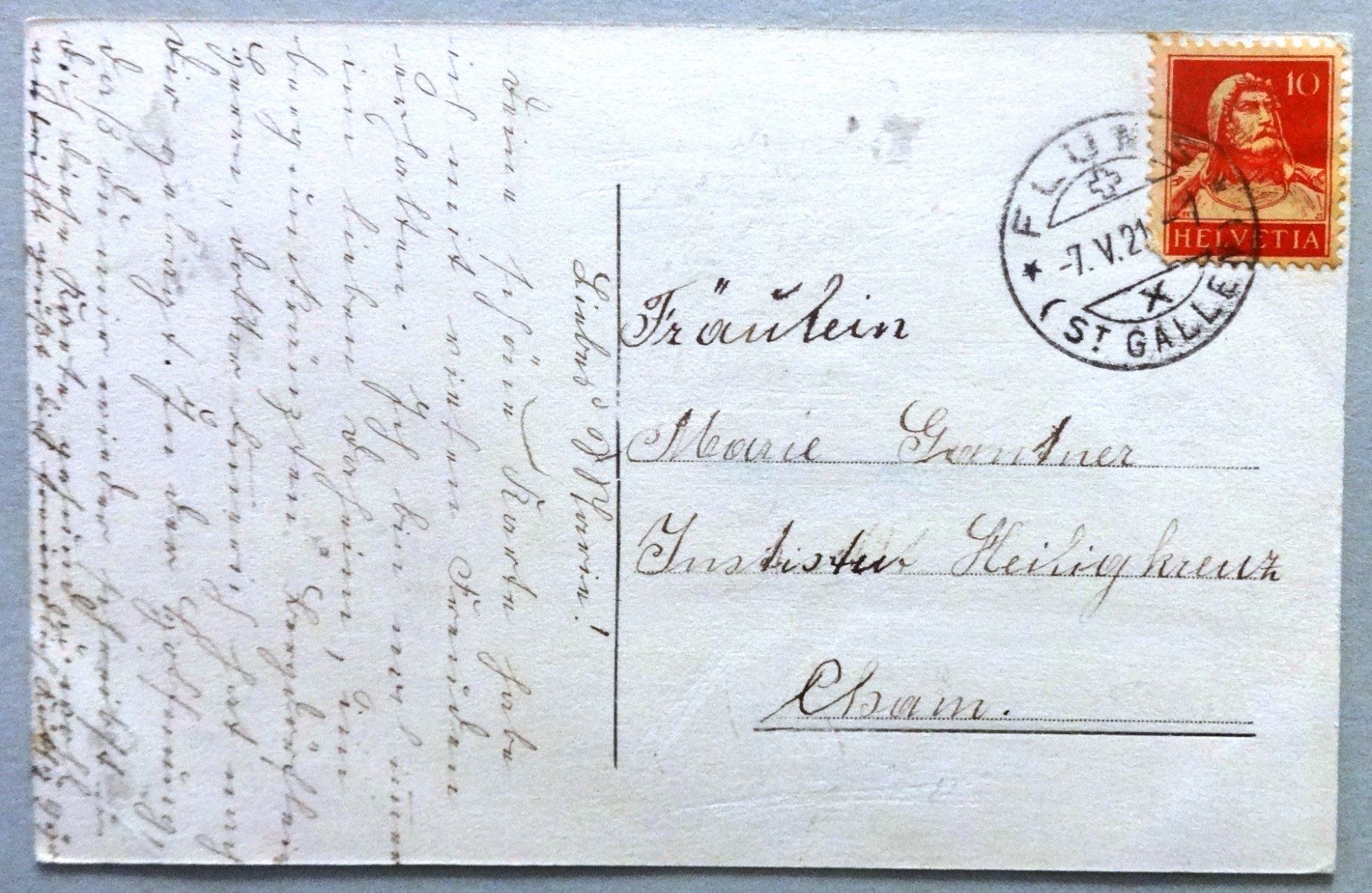 Cartes postales: Am Thunersee – D'occasion à Fétigny par Billy2miny 1