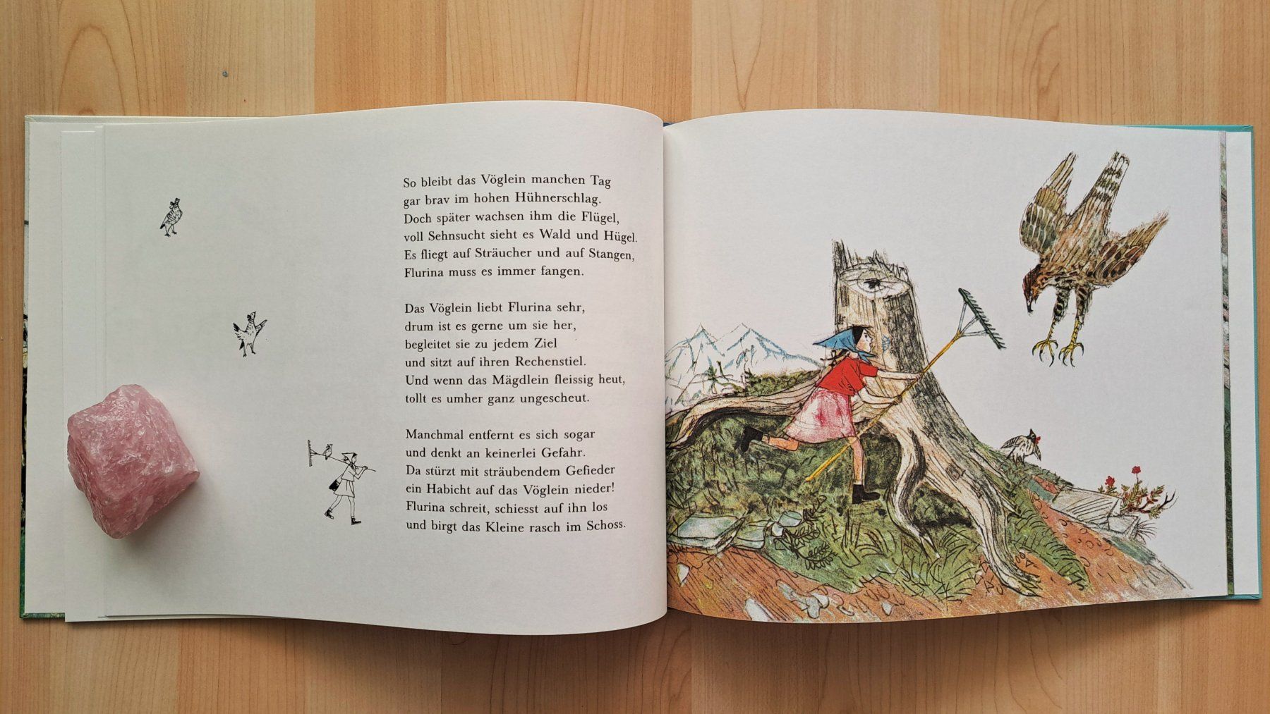 Libri: "Flurina und das Wildvöglein"   1987 – Usato da Affoltern am Albis venduto da saminou01 4