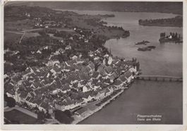 Stein am Rhein (SH) Fliegeraufnahme. 1935