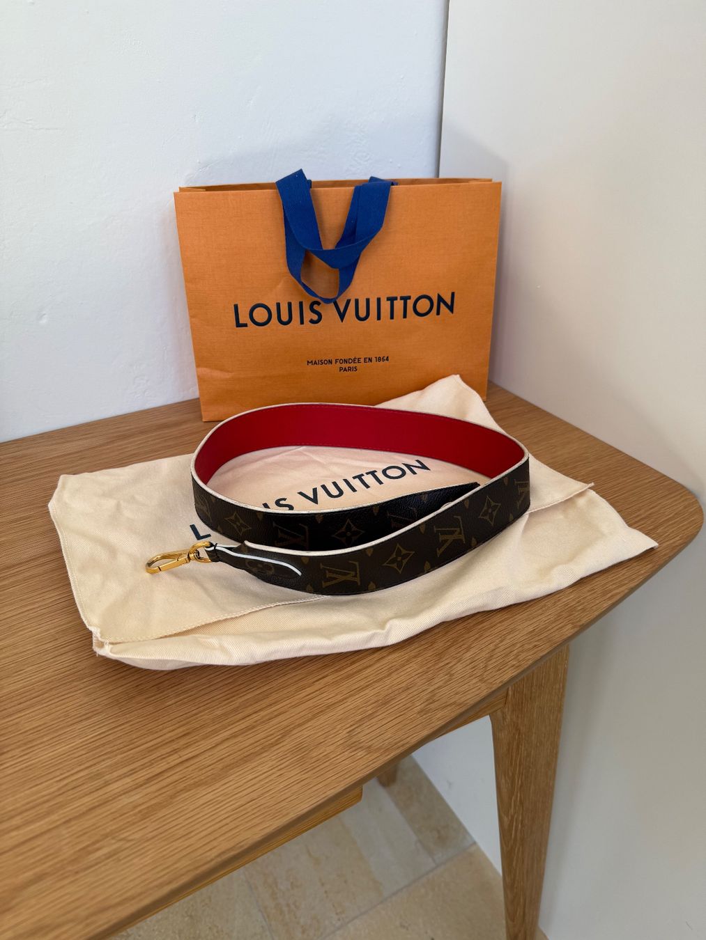 Louis Vuitton Altro in  Abbigliamento & Accessori: Bandoulière de sac Monogram Louis Vuitton – Usato da La Neuveville venduto da ste_rk86