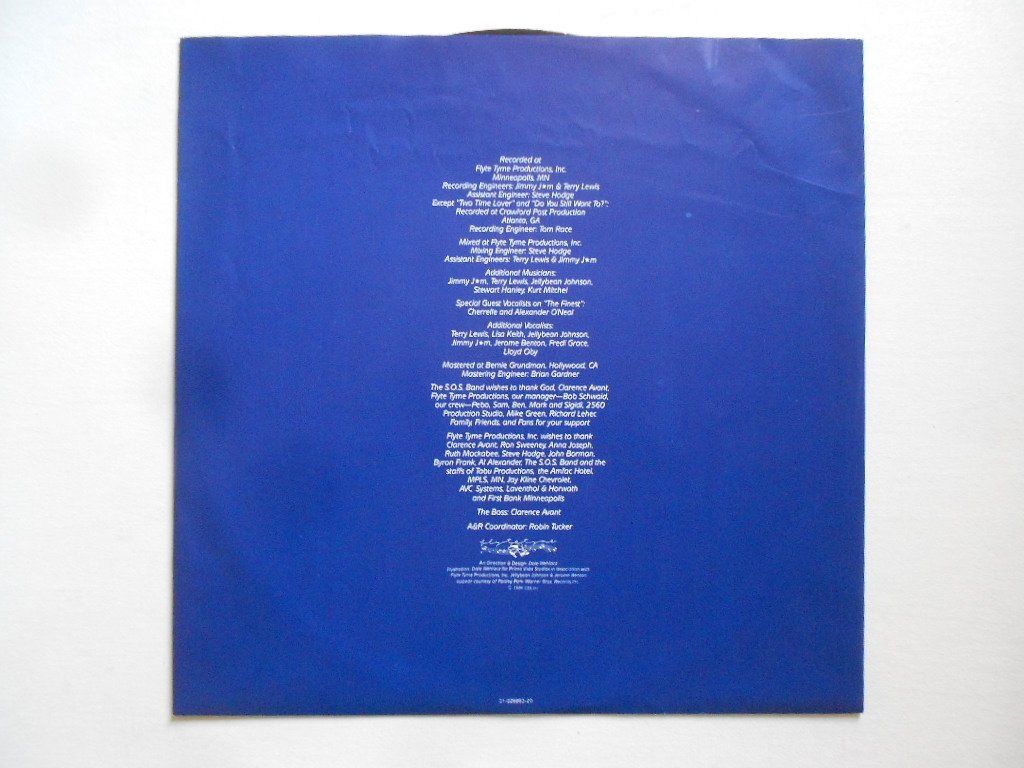 Dischi in vinile: S.O.S. BAND  -  SANDS OF TIME – Usato da Bex venduto da Giorgiob 2