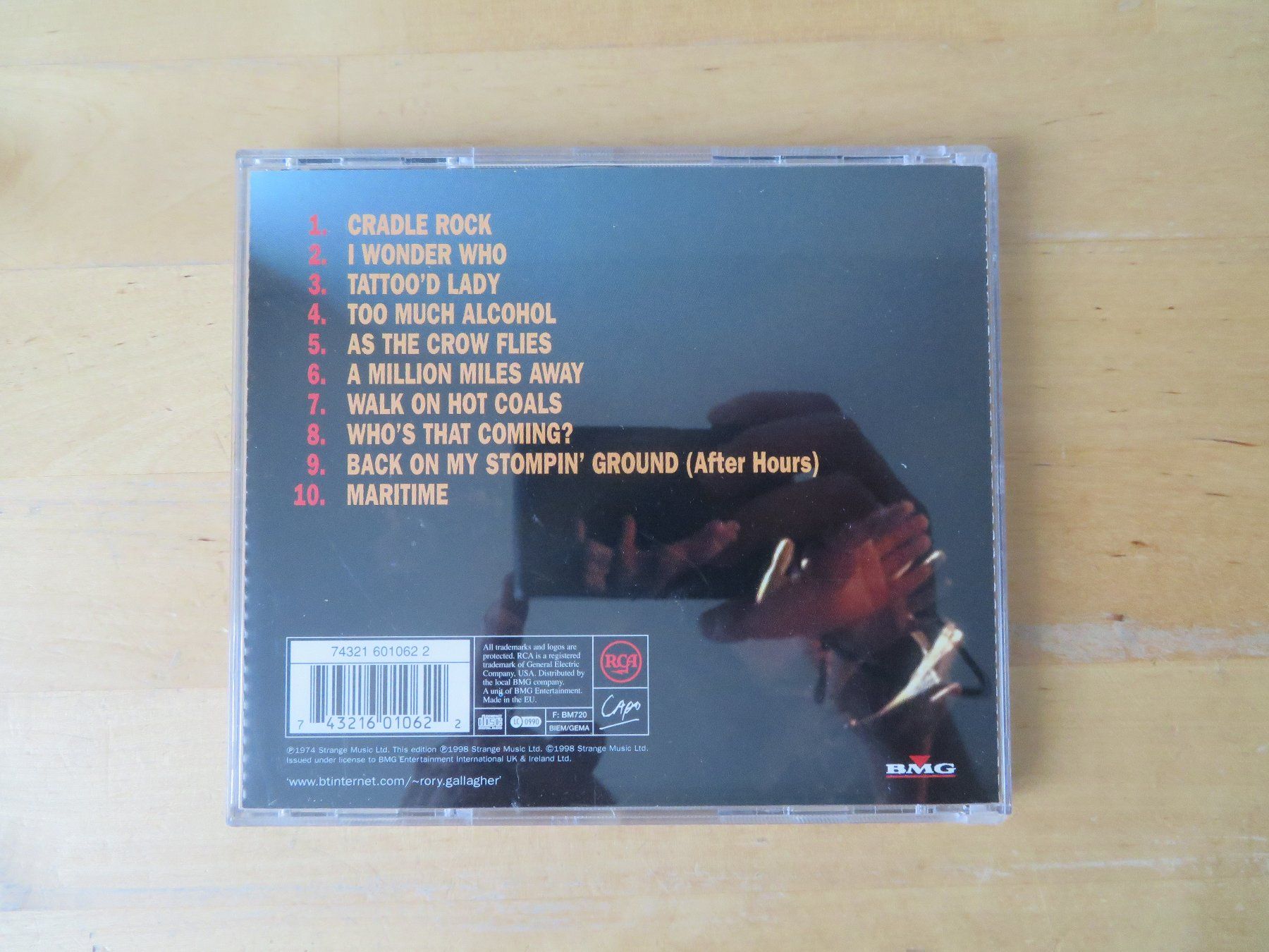 CDs: RORY GALLAGHER "Irish Tour" – D'occasion à zürich par Goldimmund 2
