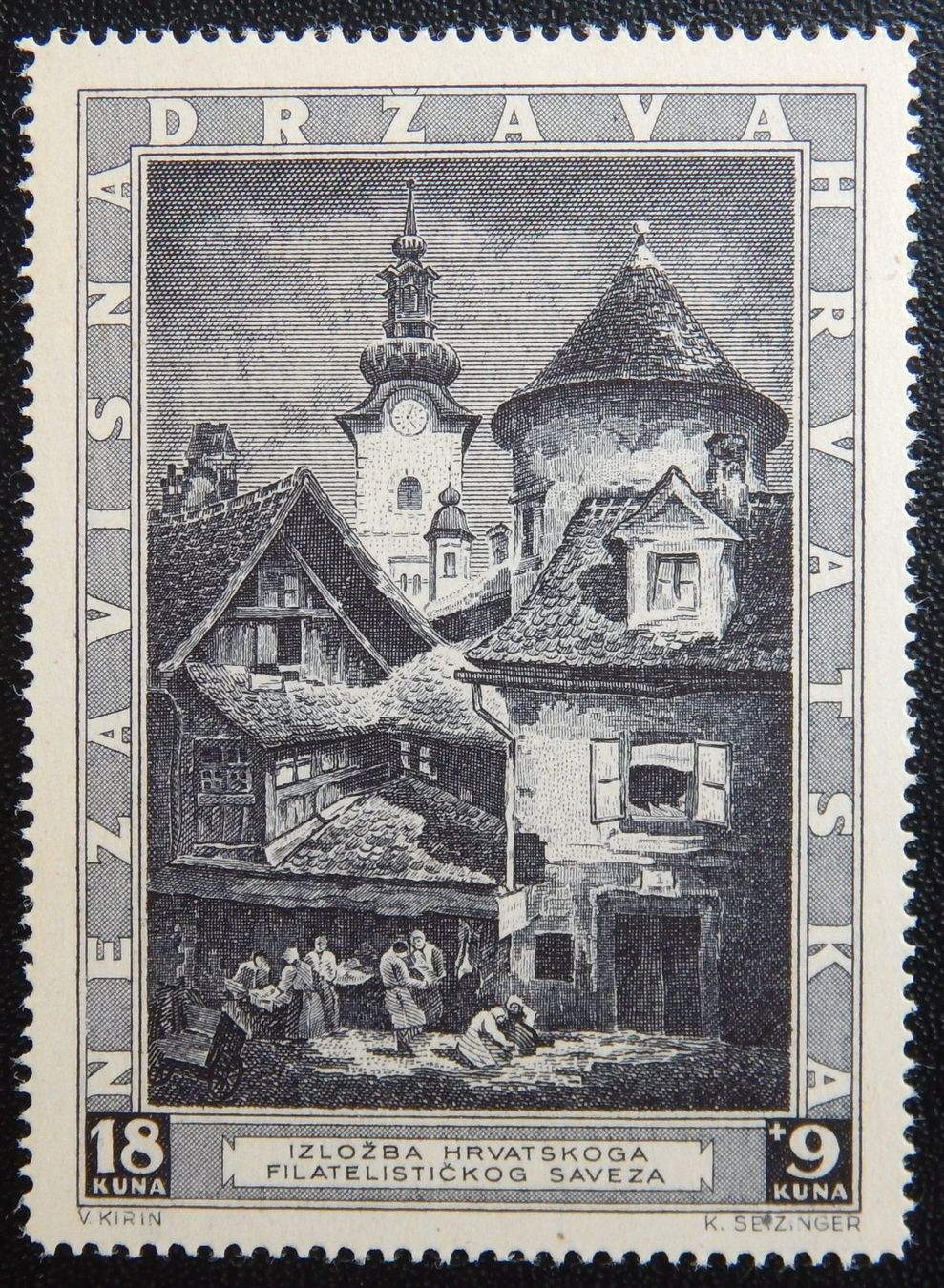 Alle Briefmarken: Kroatien Kat. 115 ** 1943 – Gebraucht aus Zürich von Muehlekauf