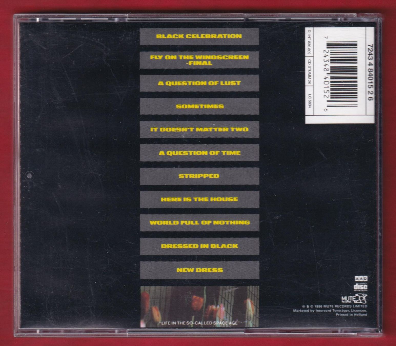 CDs: Depeche Mode - Black Celebration (CD) – D'occasion à Zürich par Pfluftl2000 1