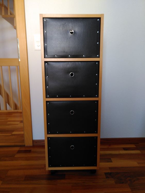 SiaBiced Untertischwagen Mit Katzendesign - Rollregal Für Büro & Homeoffice