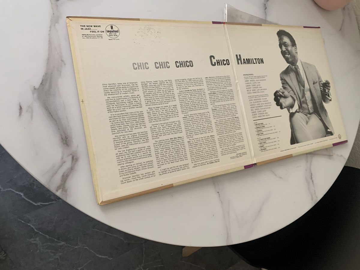 Schallplatten: Chico Hamilton(Gabor Szabo)/ Chico – Gebraucht aus lausanne von Ccheche 1